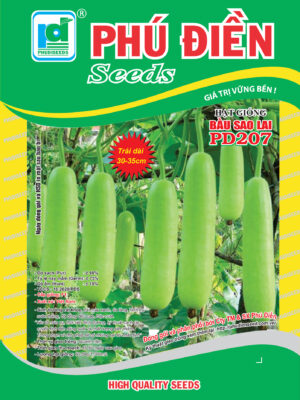 Hạt giống bầu sao lai trái ngắn PD207