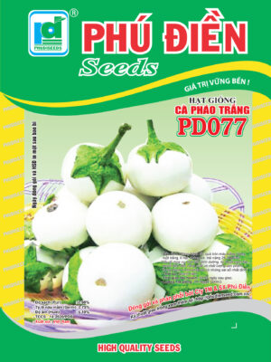 Hạt giống cà pháo trắng cao sản PD077 (2g)