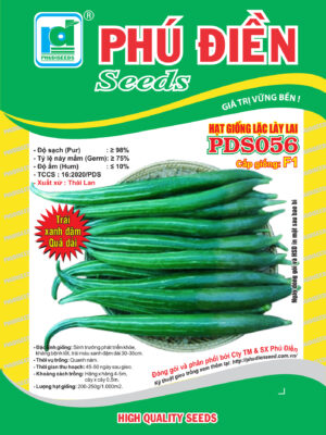 Hạt giống Mướp rắn ( Lặc lày) F1 PDS056 (10g)