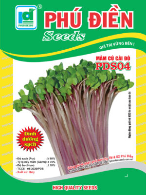 Hạt giống Mầm củ cải đỏ