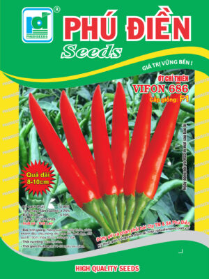 Hạt giống ớt chỉ thiên lai F1 - VIFON686 (5g)