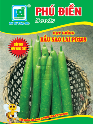 Hạt giống bầu sao trái dài PD208 (10g)