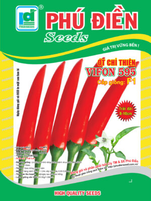 Hạt giống ớt chỉ thiên lai F1 - VIFON595 (5g)